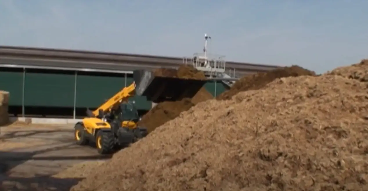 Dieci biogazownia maszyna pracuje Korbanek